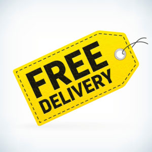 Free Delivery Tag