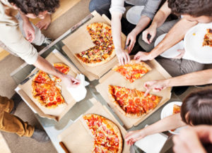 Win a free pizza lunch