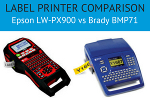 Label Printer Comparison Epson LW PX900 vs Brady BMP71