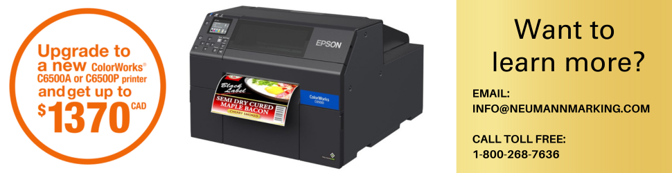 Trade in your old printer for a Colorworks C6500 and save